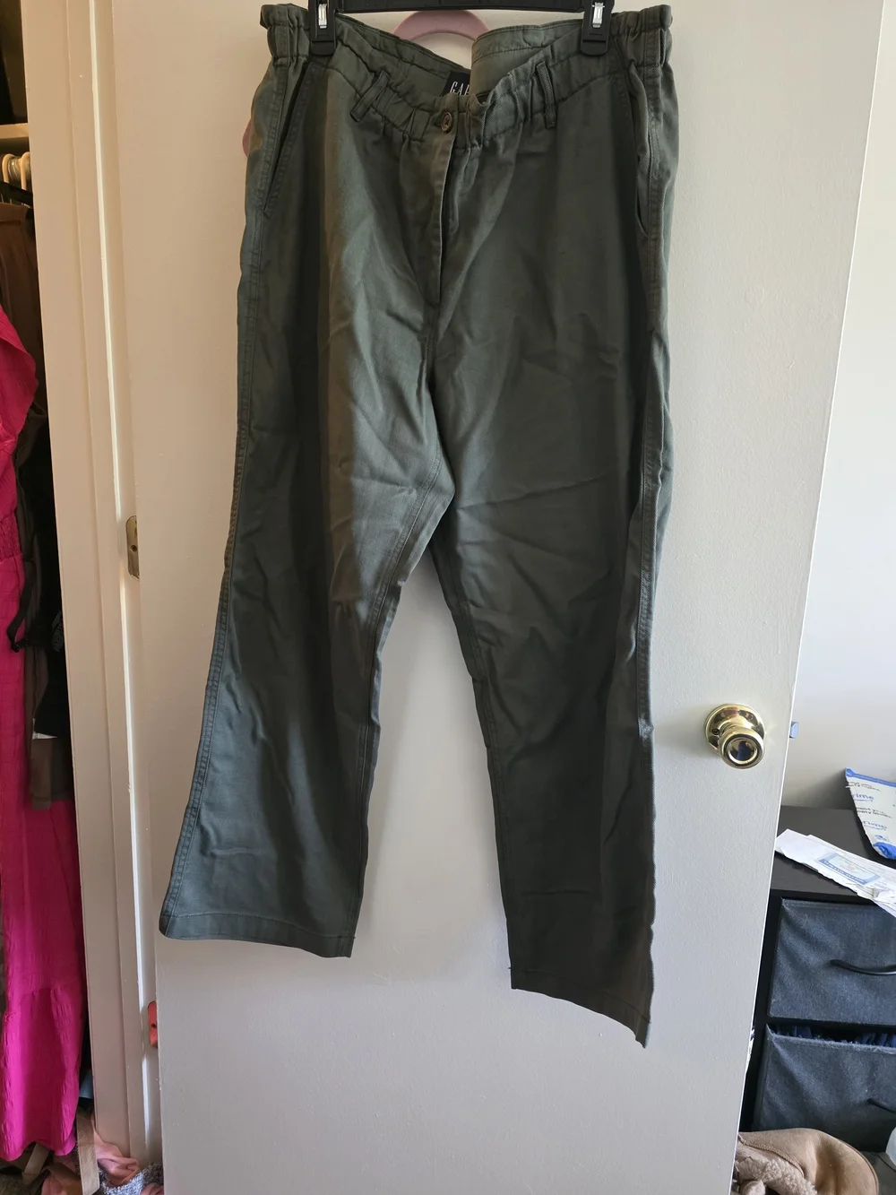 GAP Olive Green Women's  Chinos